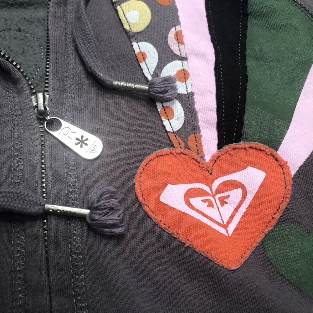 Roxy Kids Front Zip Hoodie - Picture 3 of 11